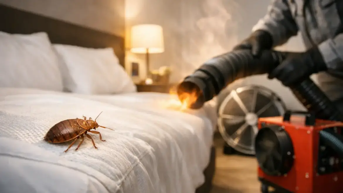How Bed Bug Heat Treatment Stops Infestations