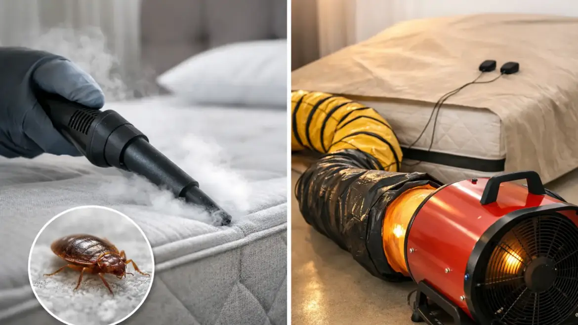 Steam vs Heat Bed Bug Treatment: What Works?