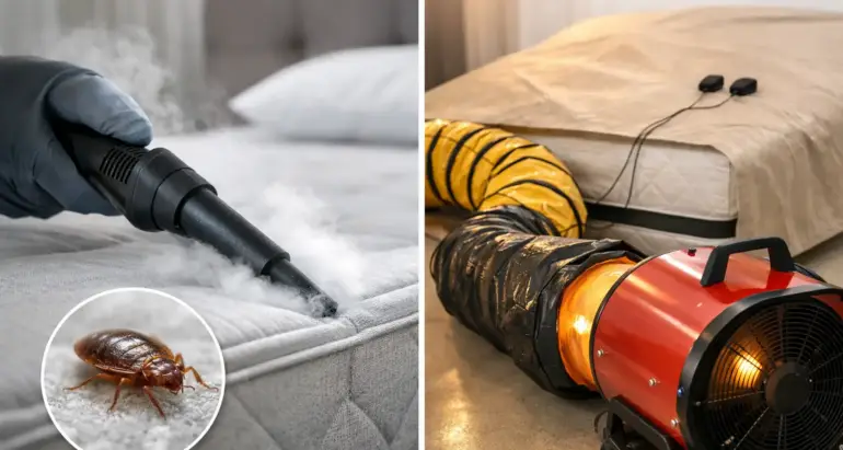 Steam vs Heat Bed Bug Treatment: What Works?