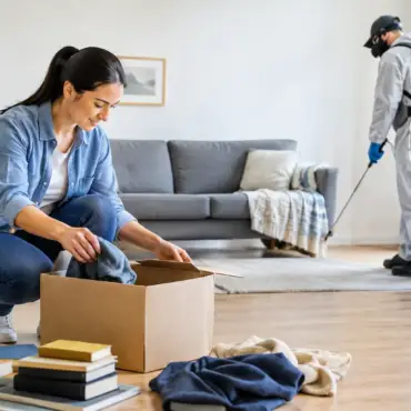 Removing Clutter Before Extermination: Why It Helps